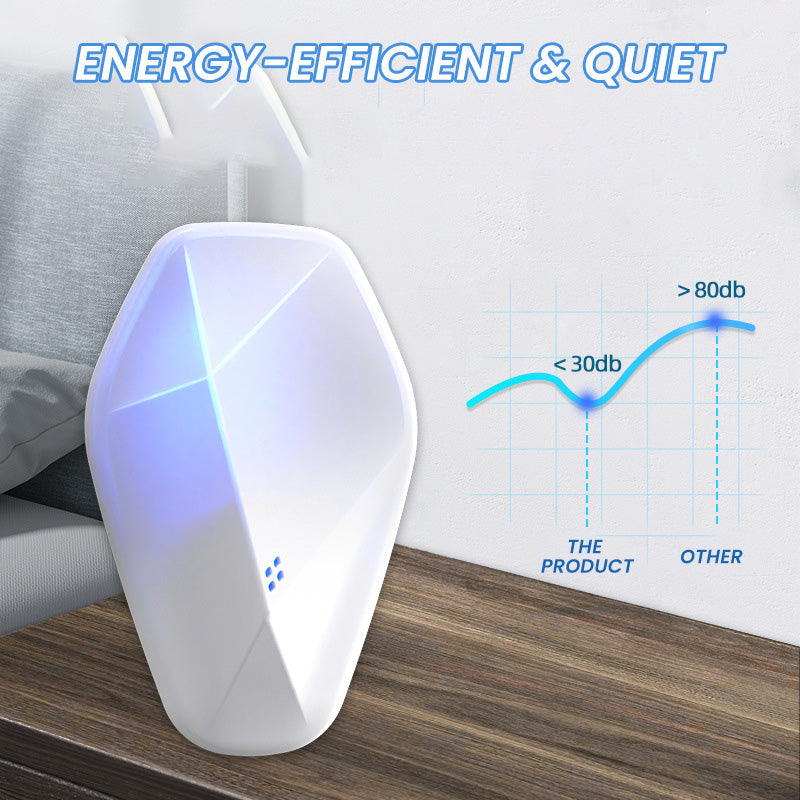 Repel Pests Instantly! No-Chemical Ultrasonic 3-in-1 Nightlight