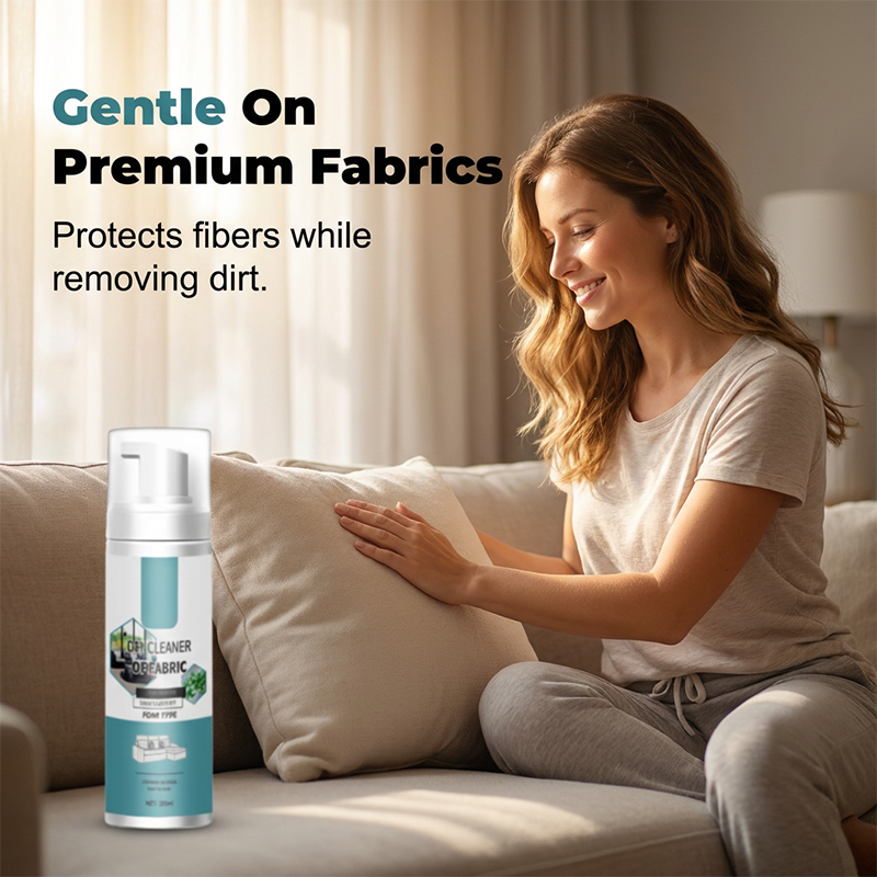 Lift Stains Instantly! No-Rinse Quick-Dry Fabric Foam Cleaner