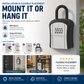 Store Keys Securely Instantly! No-Rust Weatherproof 4-Digit Lock Box