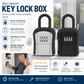 Store Keys Securely Instantly! No-Rust Weatherproof 4-Digit Lock Box