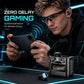 Game Lag-Free Instantly! No-Delay Mecha Wireless Earbuds
