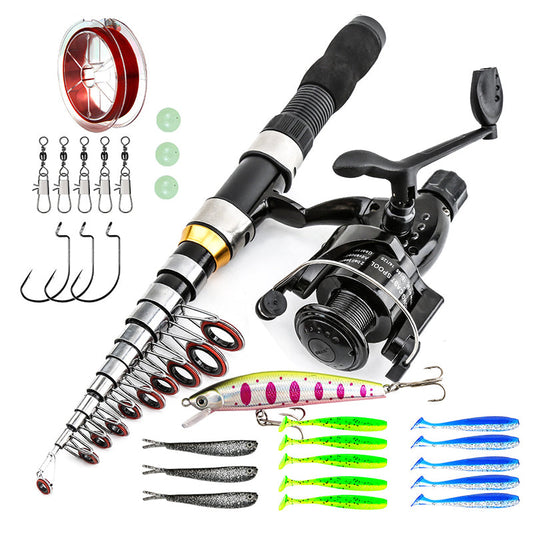 Fish Anywhere Instantly! No-Hassle Telescopic Rod Kit