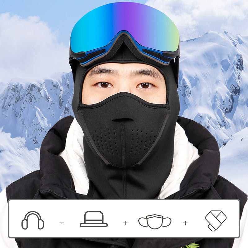 Magnetic Ski Face Mask – Windproof & Breathable for Snow Sports