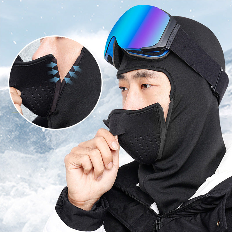 Magnetic Ski Face Mask – Windproof & Breathable for Snow Sports