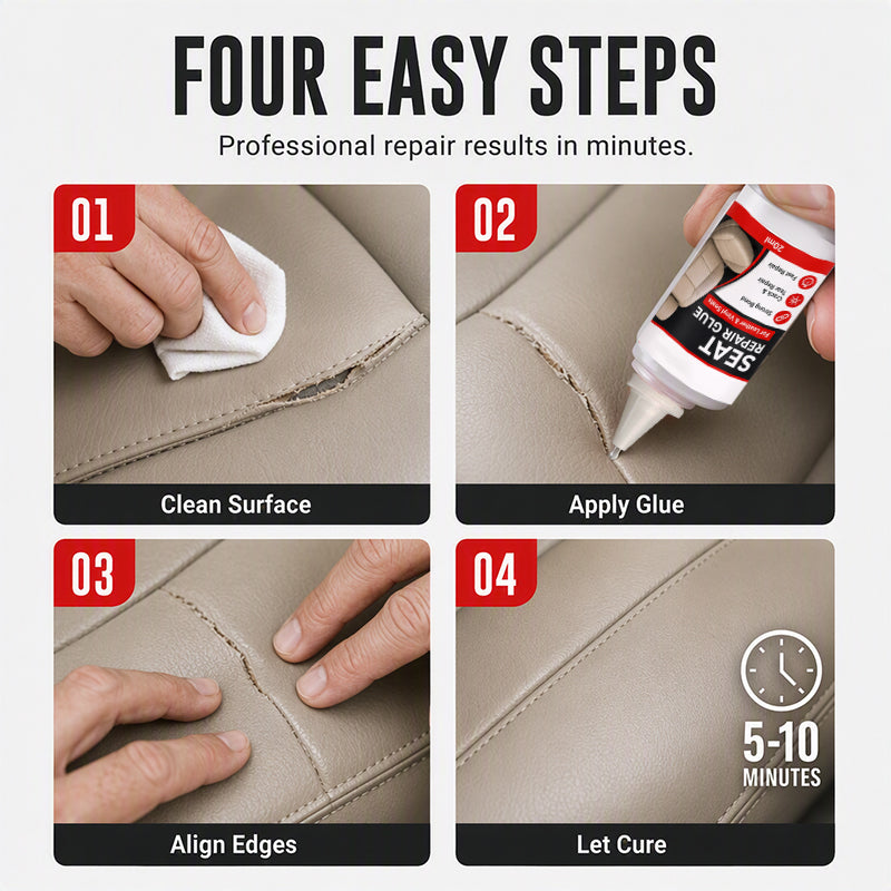 Quick Dry Car Seat Leather Repair Glue