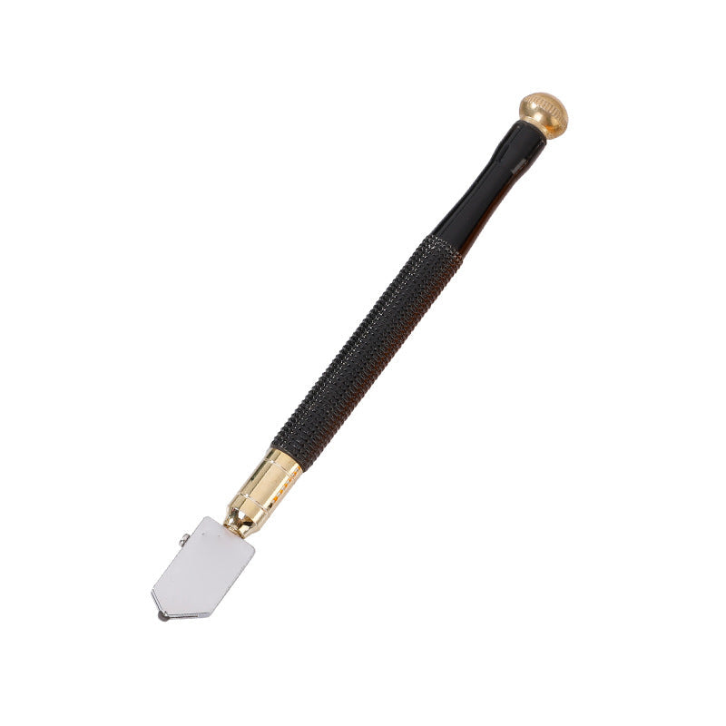 Professional Diamond Glass Cutter with Alloy Handle Roller Wheel