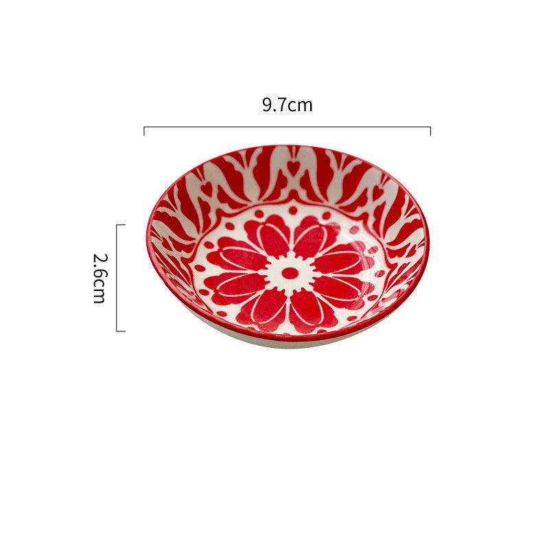 Bohemian Ceramic Sauce Dish