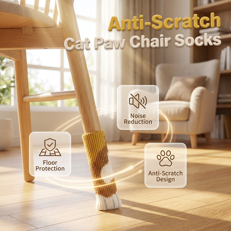 Double-Layer Thickened Furniture Socks for Tables & Chairs