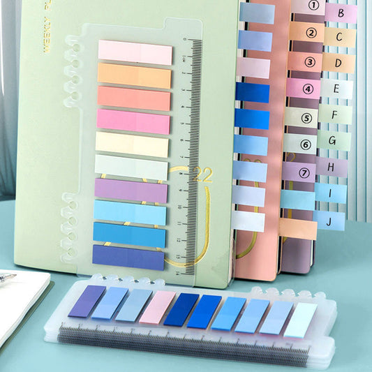 Colorful Page Tabs for Card Holder