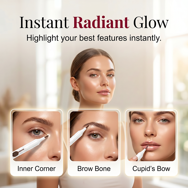Touch Up Instantly! No-Clutter 4-in-1 Retractable Makeup Pen