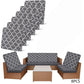 Refresh Patio Instantly! No-Replace Stretch-Fit Cushion Covers