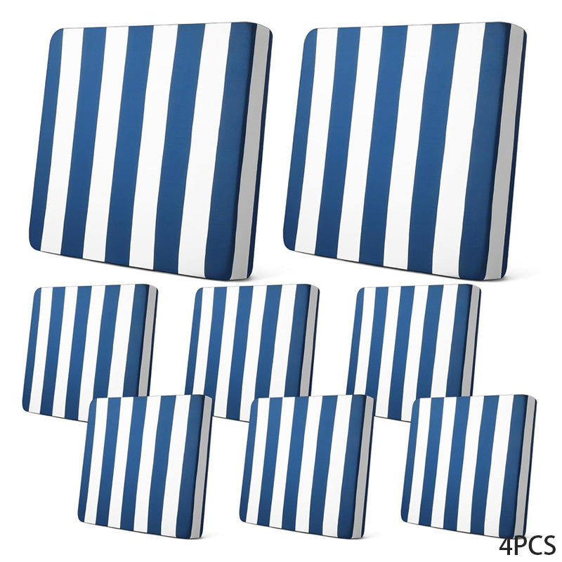 Refresh Patio Instantly! No-Replace Stretch-Fit Cushion Covers
