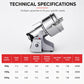 Grind Anything Instantly! No-Stall Multi-Blade Electric Grinder