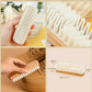 Refresh Suede Instantly! No-Scratch Static-Clean Wooden Brush