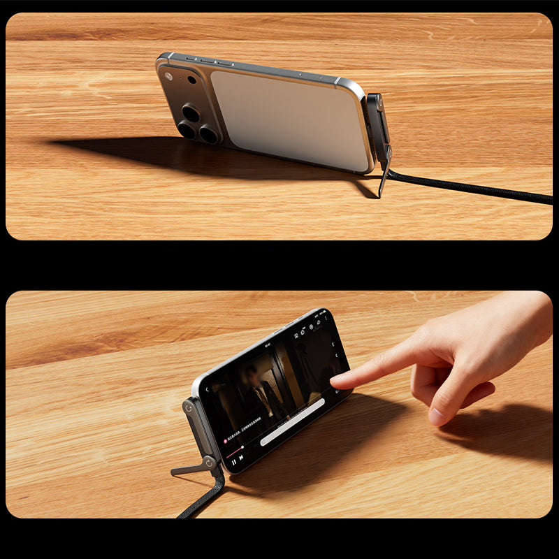Charge Faster & Hands-Free Instantly! 240W 2-in-1 USB-C Stand Cable