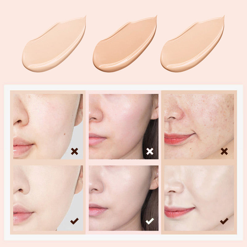 Glow Instantly! No-Cake Hydrating Glitter Foundation