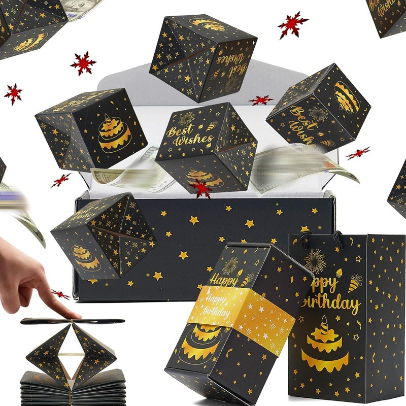 Surprise Any Gift Instantly! No-Wrap Pop-Up Box Set