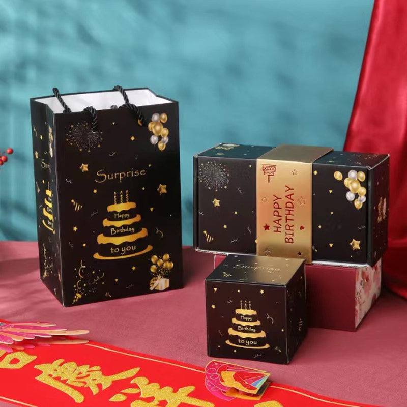 Surprise Any Gift Instantly! No-Wrap Pop-Up Box Set
