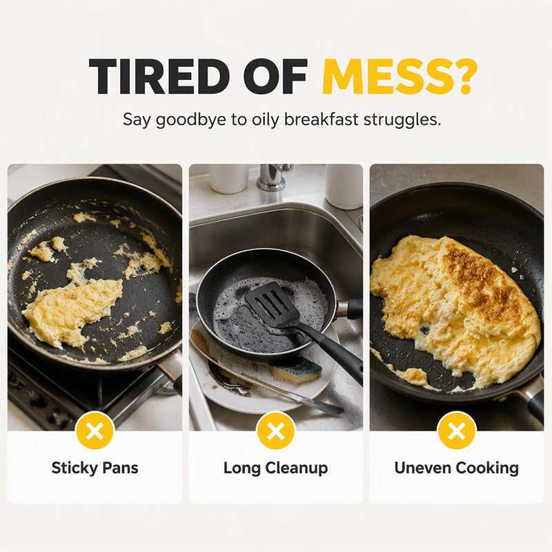 Cook Eggs Instantly! No-Pan 2-in-1 Microwave Omelet Maker