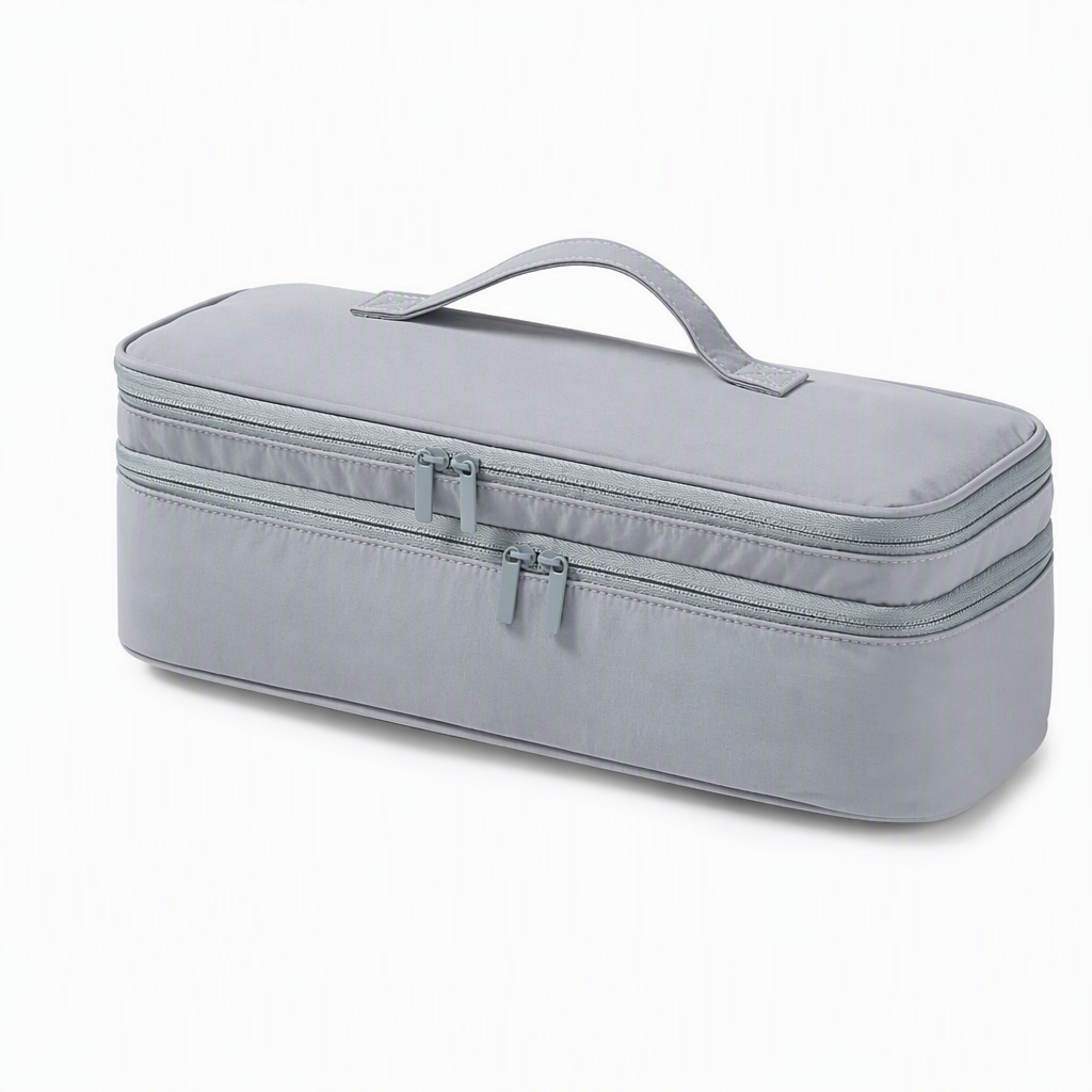 Protect Hair Tools Instantly! Quilted Shockproof Travel Case