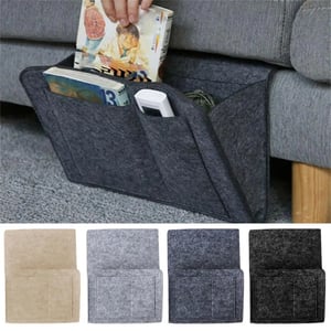 Organize Bedside Instantly! No-Tool Slide-In Storage Organizer
