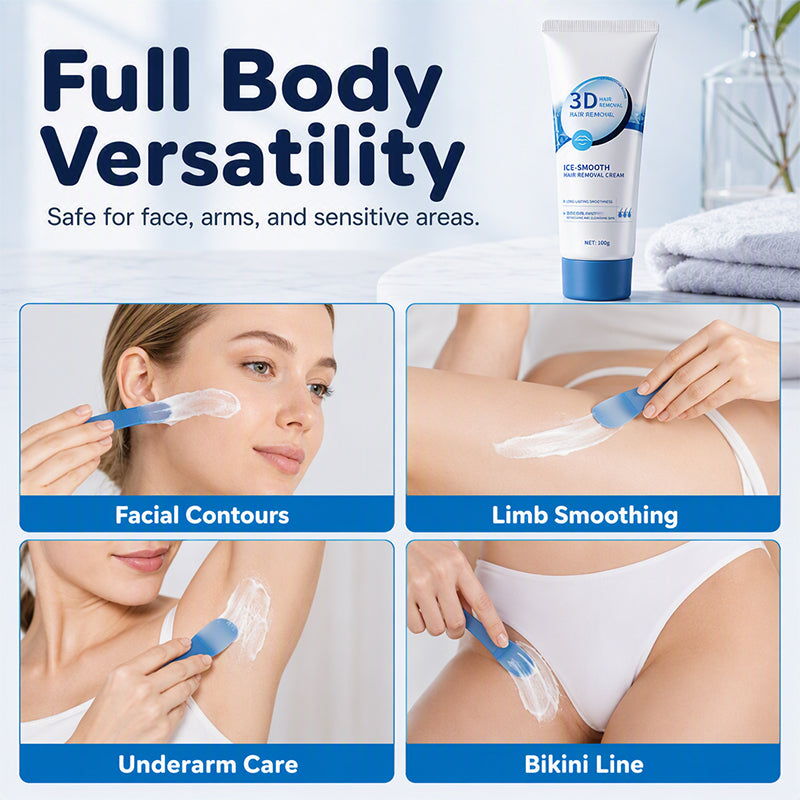 Remove Body Hair Instantly! No-Pain Botanical Smoothing Cream