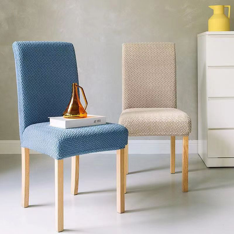 Refresh Worn Chairs Instantly! Soft Checkered Chair Cover