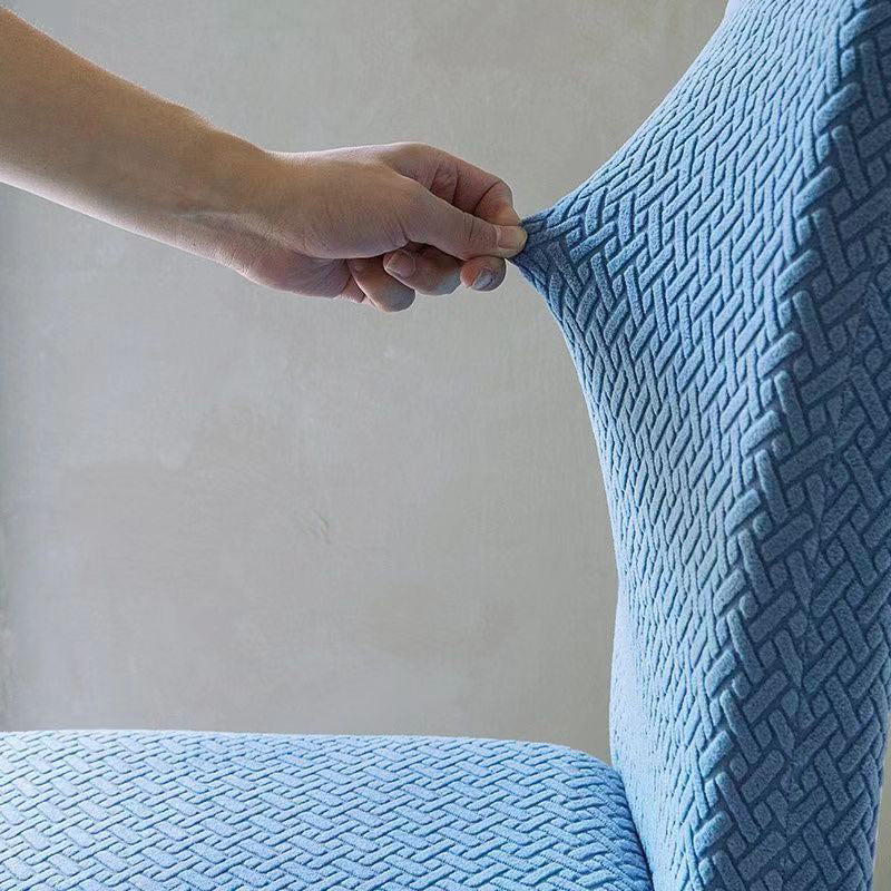 Refresh Worn Chairs Instantly! Soft Checkered Chair Cover