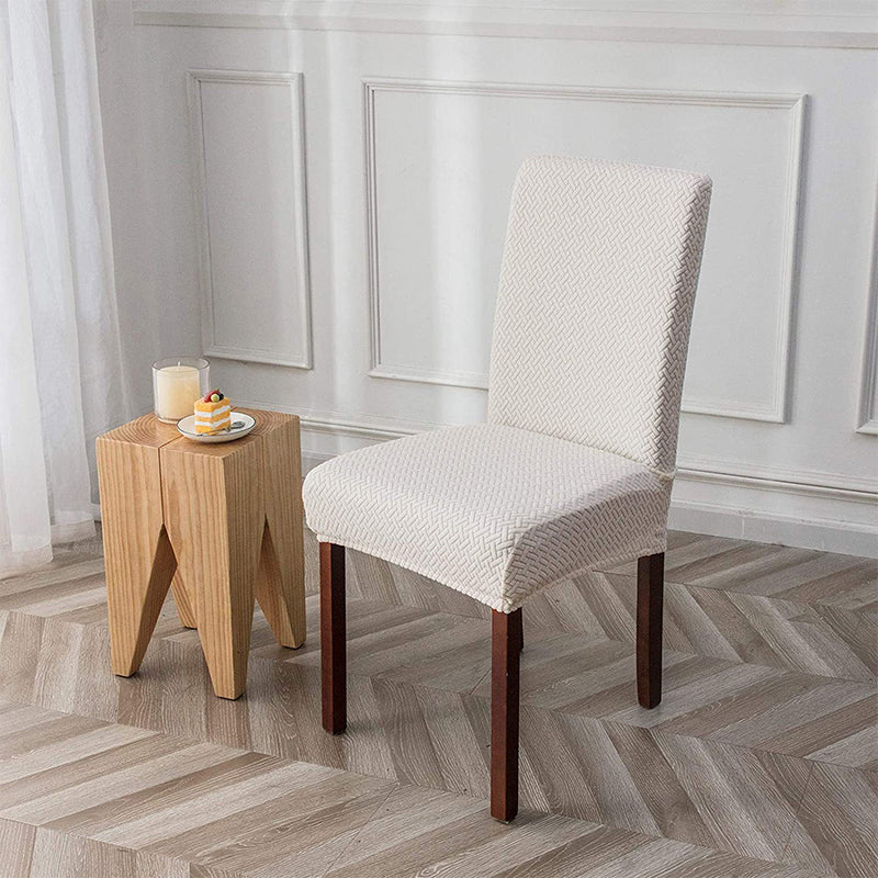 Refresh Worn Chairs Instantly! Soft Checkered Chair Cover