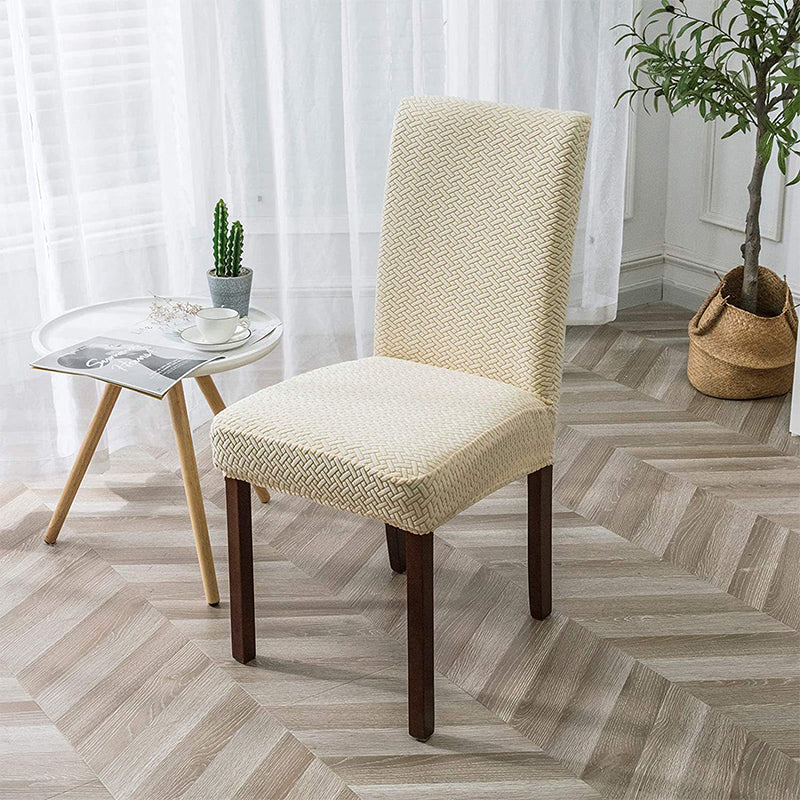 Refresh Worn Chairs Instantly! Soft Checkered Chair Cover