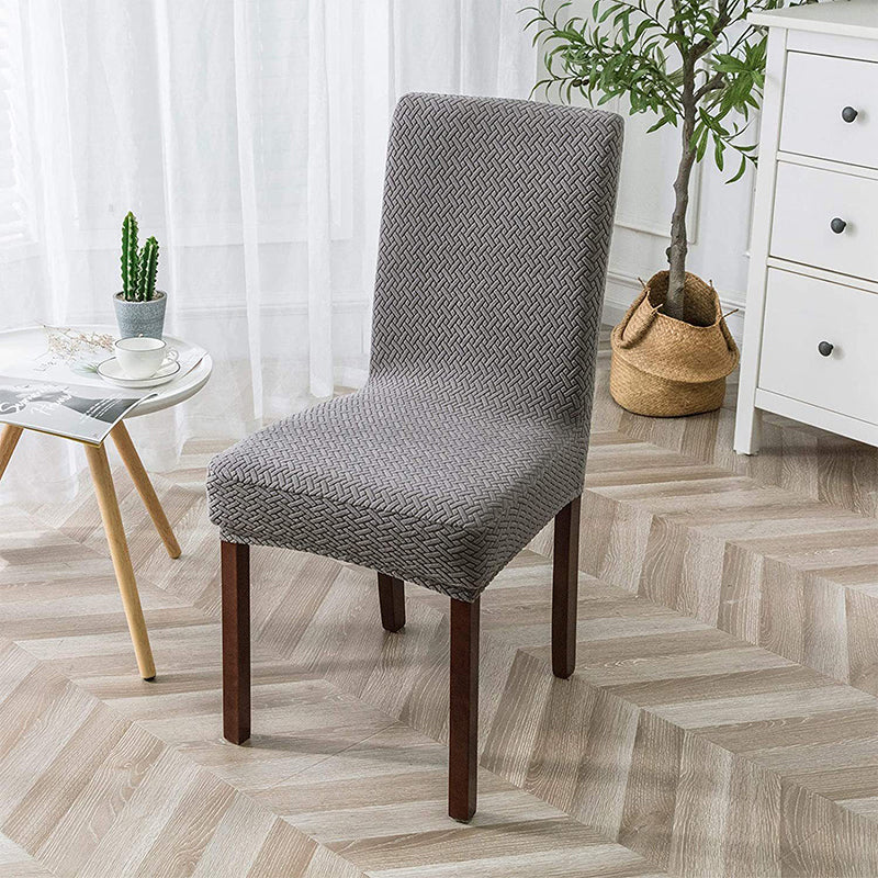 Refresh Worn Chairs Instantly! Soft Checkered Chair Cover