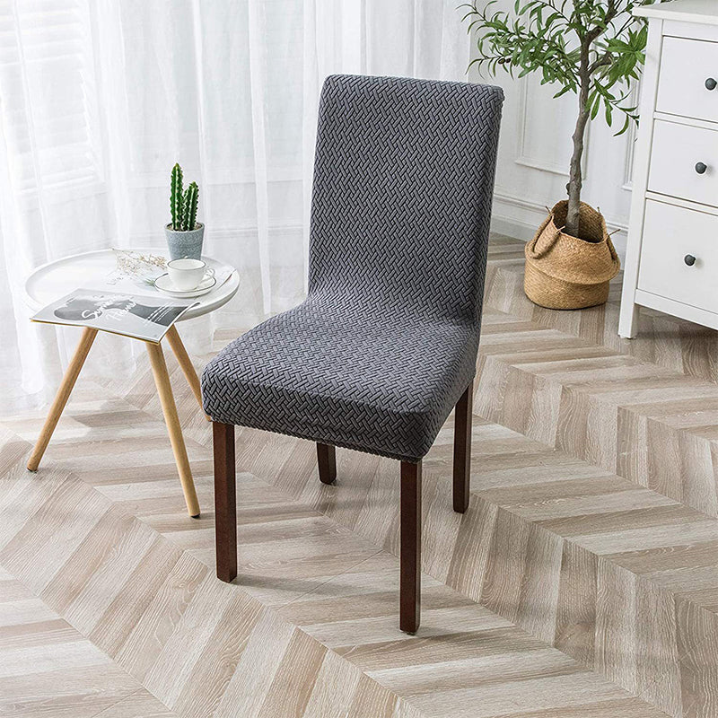Refresh Worn Chairs Instantly! Soft Checkered Chair Cover