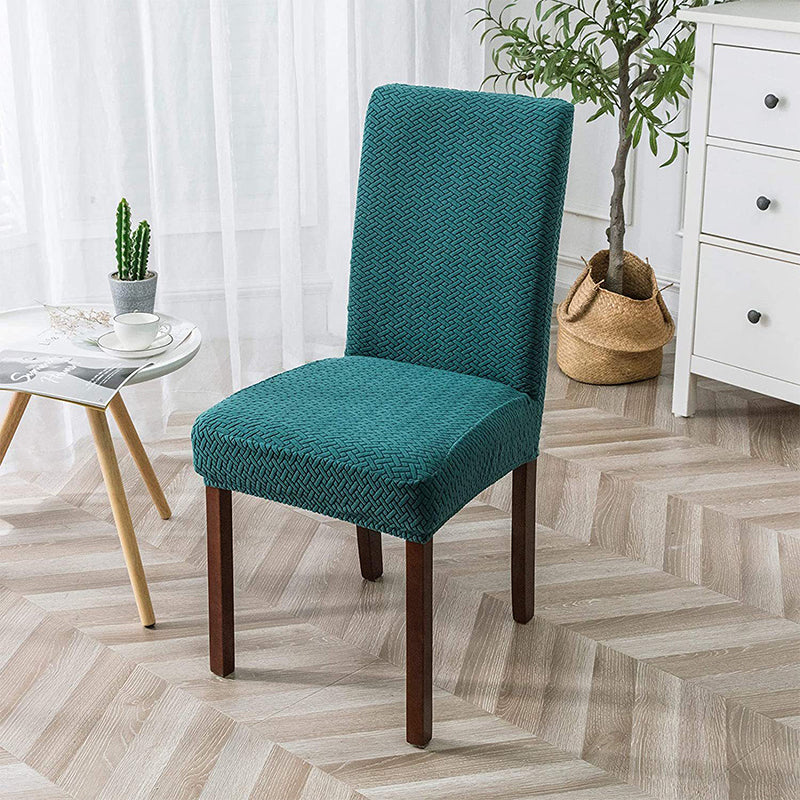 Refresh Worn Chairs Instantly! Soft Checkered Chair Cover