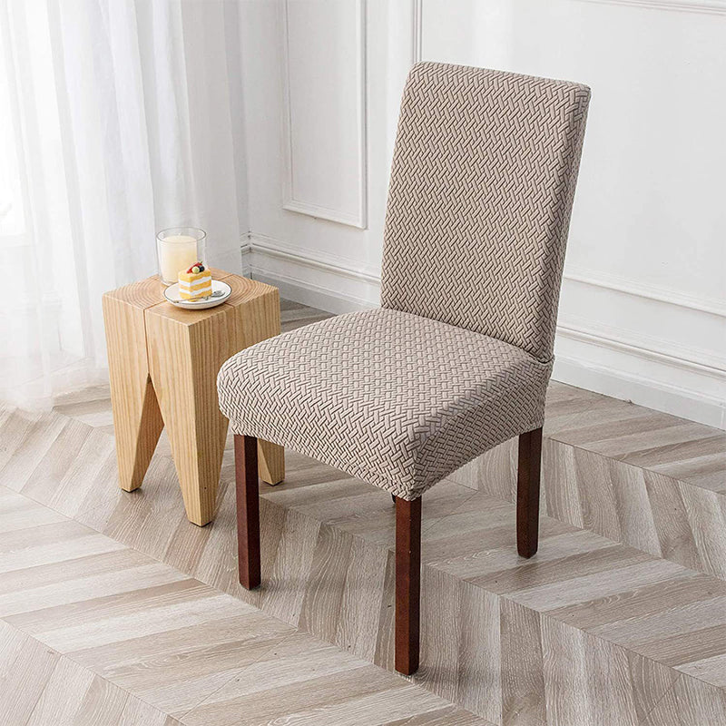 Refresh Worn Chairs Instantly! Soft Checkered Chair Cover