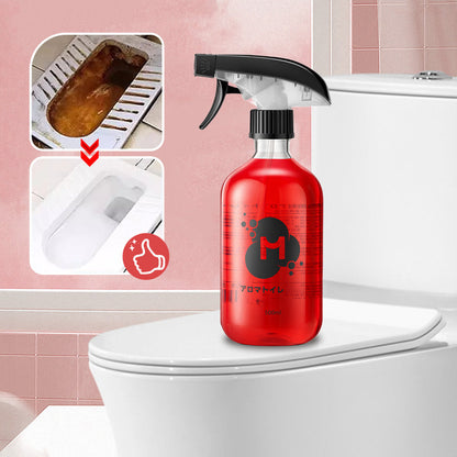 Deep Clean Toilet Bowls Instantly! 500ML Rose Scent Bathroom Cleaner