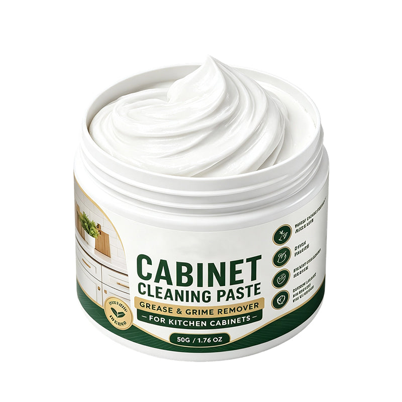 Clean Cabinets Instantly! No-Scratch Grease-Cutting Paste