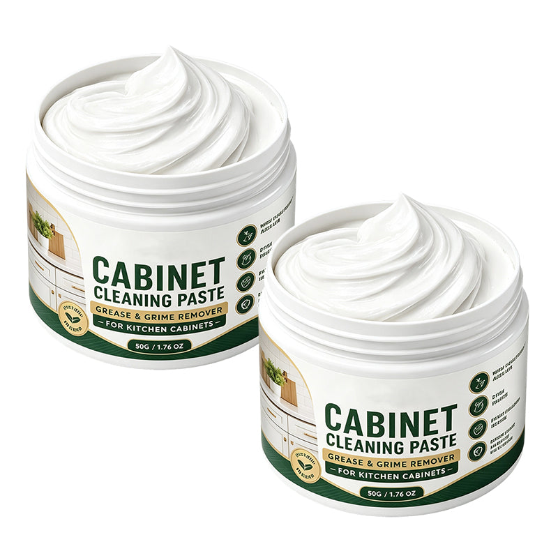 Clean Cabinets Instantly! No-Scratch Grease-Cutting Paste
