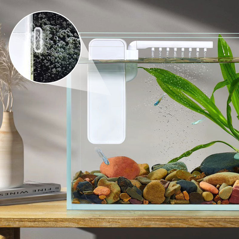 Filter Small Tanks Instantly! No-Clutter 3-in-1 Quiet Aquarium Pump