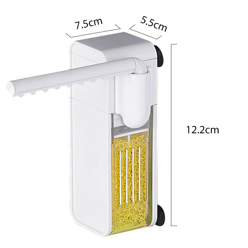 Filter Small Tanks Instantly! No-Clutter 3-in-1 Quiet Aquarium Pump