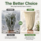 Protect Plants Instantly! No-Tear Thermal Freeze Cover