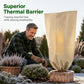 Protect Plants Instantly! No-Tear Thermal Freeze Cover