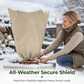 Protect Plants Instantly! No-Tear Thermal Freeze Cover