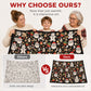 Color & Cuddle Instantly! No-Bleed DIY Fleece Blanket