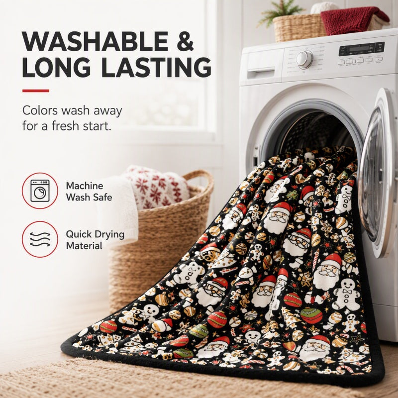 Color & Cuddle Instantly! No-Bleed DIY Fleece Blanket