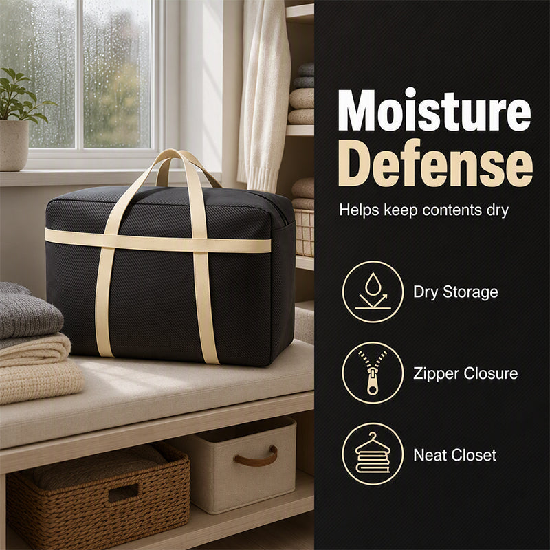 Declutter Bulky Clutter Instantly! Water-Resistant Large Storage Bag