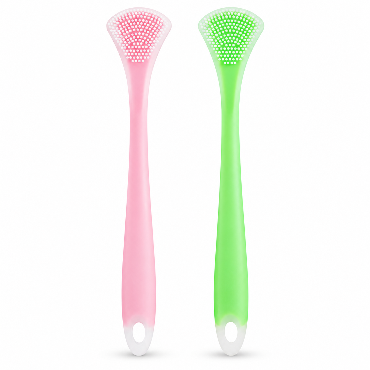 Clean Tongue Instantly! No-Gag 3-in-1 Silicone Scraper