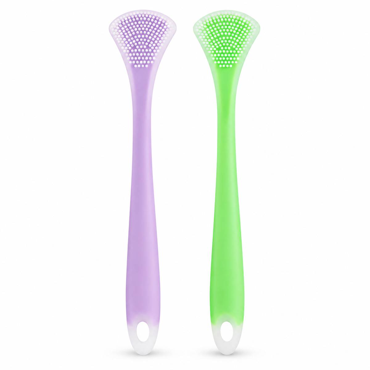 Clean Tongue Instantly! No-Gag 3-in-1 Silicone Scraper