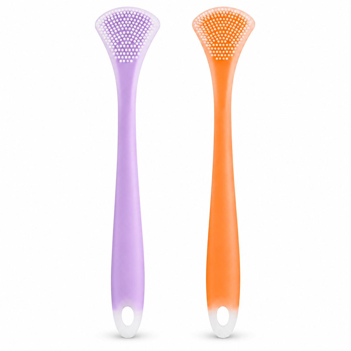 Clean Tongue Instantly! No-Gag 3-in-1 Silicone Scraper
