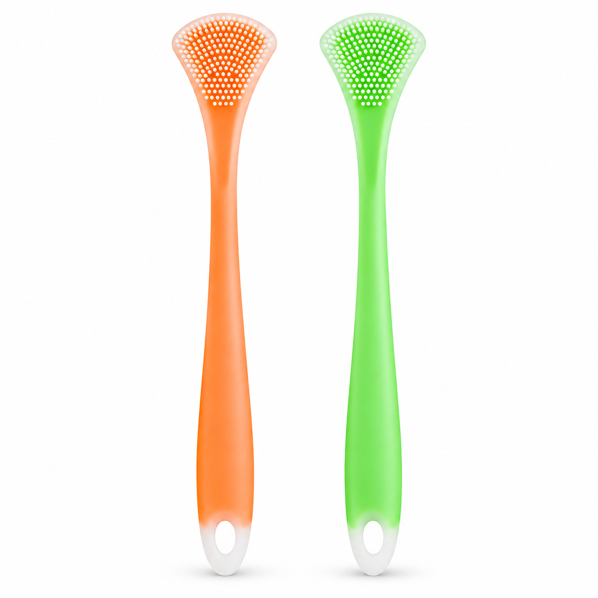 Clean Tongue Instantly! No-Gag 3-in-1 Silicone Scraper