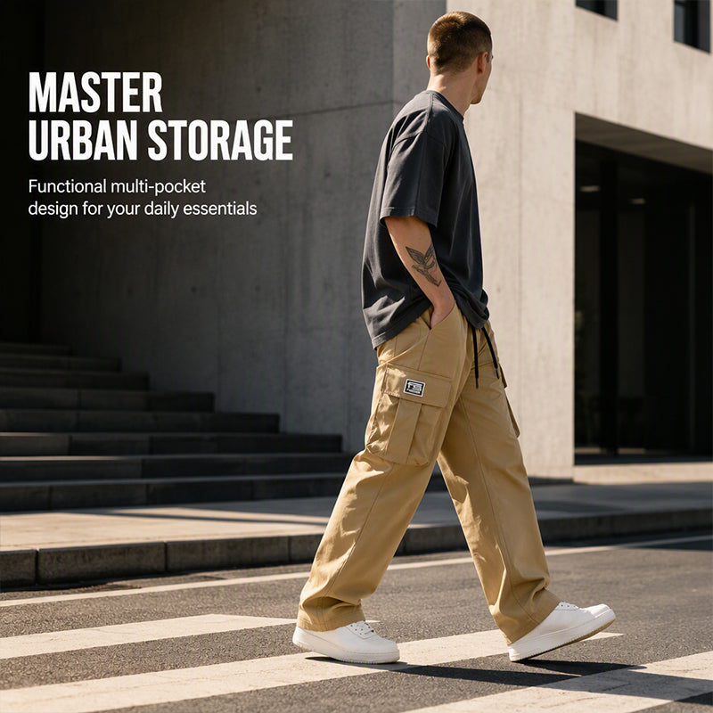Carry More Instantly! No-Bulk Breathable Cargo Pants